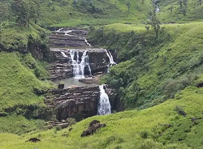 Sri Lanka waterfall