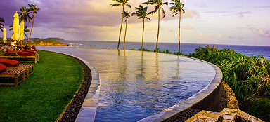 Infinity pool, south coast